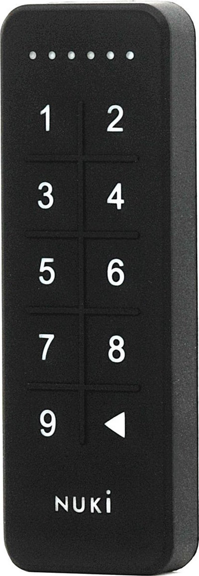 Clavier Nuki – ouvre-porte intelligent avec code d'accès – pour serrure intelligente – noir