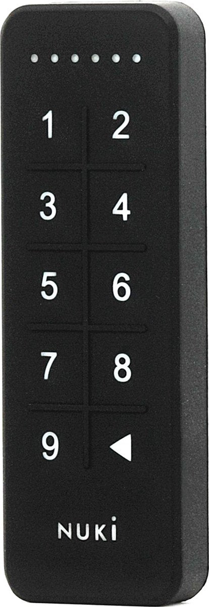 Clavier Nuki – ouvre-porte intelligent avec code d'accès – pour serrure intelligente – noir