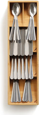 Joseph joseph range-couverts bambou petit - tiroir - marron - compartiments de tri | durable | antidérapant
