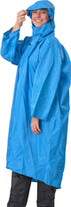Poncho de randonnée outdoor Lowland - 100% imperméable (10 000 mm) - respirant (8 000 g m²) sans PFA ! grand
