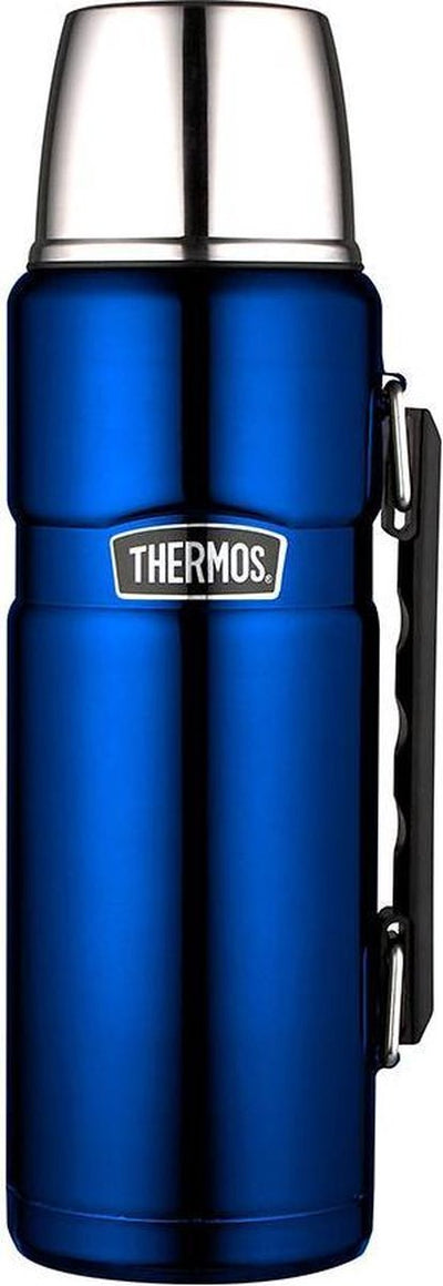 Bouteille thermos king - 1,2 litre - bleu métallisé