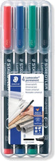 Staedtler lumocolor stylo universel permanent b 314 - boîte 4 couleurs