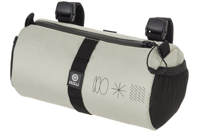 Sacoche de guidon Agu Roll Bag - Bikepacking - Sacoche de guidon vélo 1,5 l - Montage facile - Hydrofuge - Vert