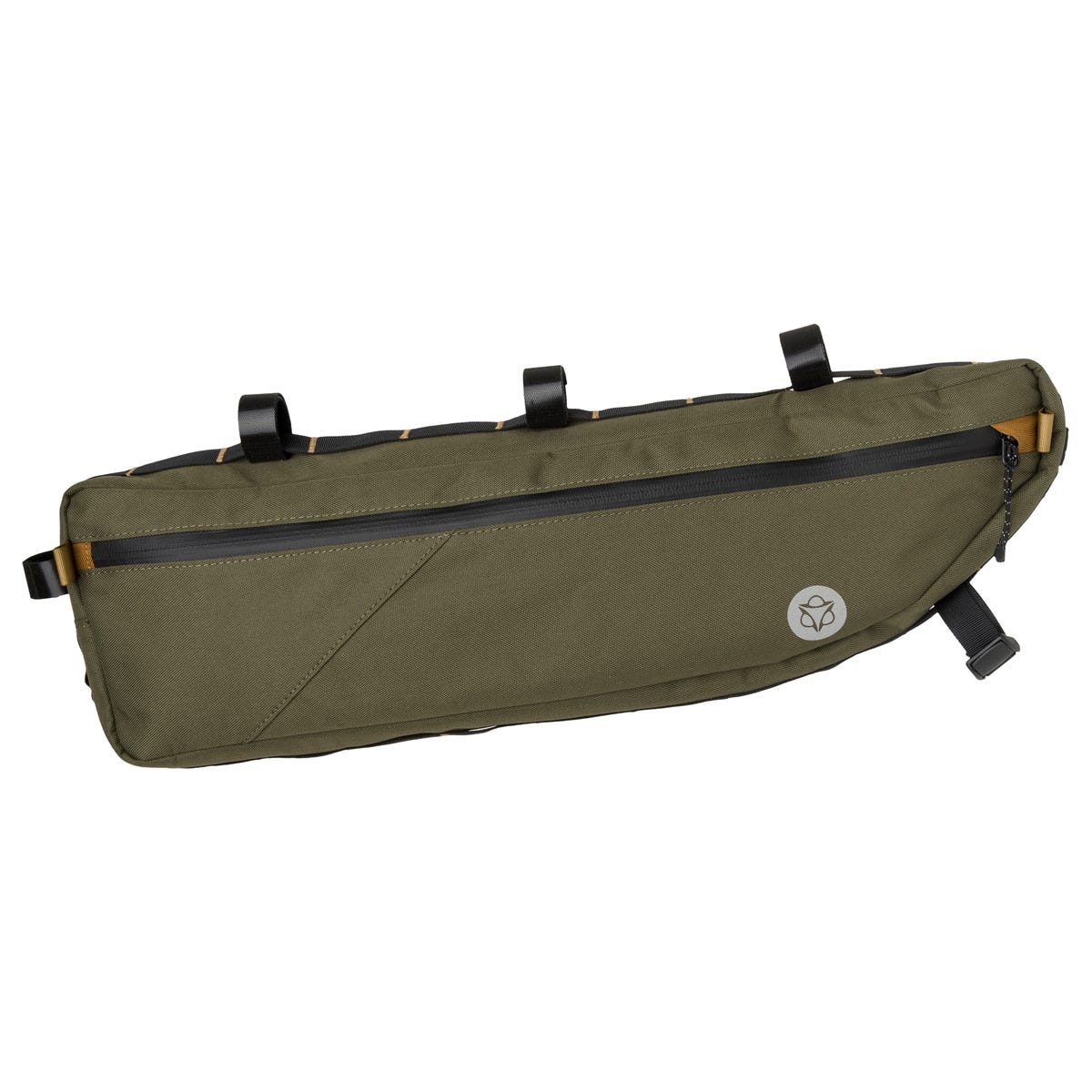Sacoche de cadre tube venture vert armée