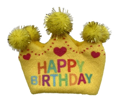 Cat de la couronne d'anniversaire fofos