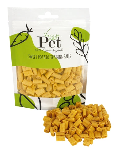 Balles d'entraînement de patates douces pour animaux de compagnie végétariens