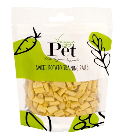 Balles d'entraînement de patates douces pour animaux de compagnie végétariens