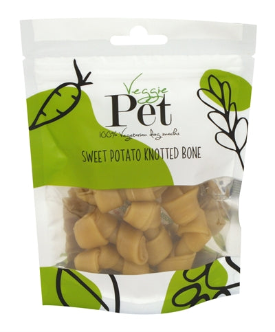 Os noué de patates douces aux animaux de compagnie végétariens