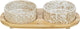 Trixie Ensemble d'alimentation du seau d'eau en céramique Bamboo White Nature
