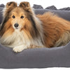 Panier de chien Trixie Amelie gris foncé angulaire