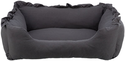 Panier de chien Trixie Amelie gris foncé angulaire