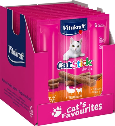 Vitakraft Cat-Sttick Mini Turquie avec agneau