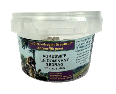 Animal Drogiste Agressive Capsules dominantes