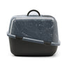 SAVIC KATTENBAK NESTOR Jumbo Marble Grey Black