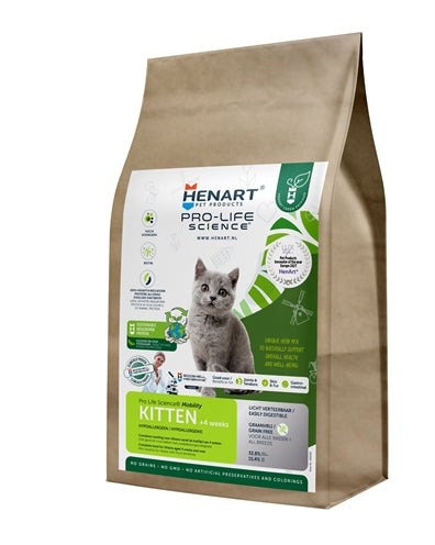 Henart Mealworm Insect chat chaton avec lui Membrane d'oeuf