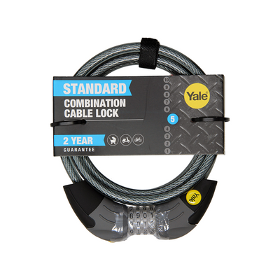 Yale 1062463 - câble antivol à combinaison standard | 2 pièces