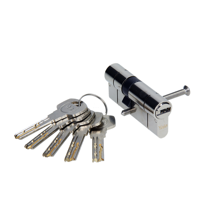 Yale 1060527 - cylindre profilé 2100 mv 70mm (30 40) | 2 pièces