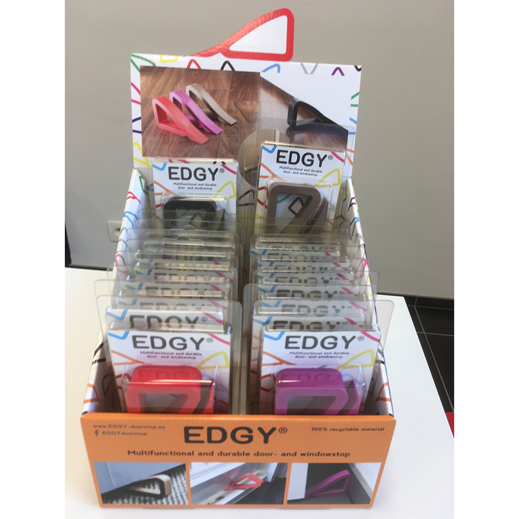 Edgy 1064041 - présentoir de caisse enregistreuse - rempli de 20 duopacks | 1 pièce