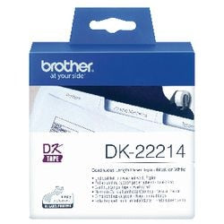 Ruban d'étiquettes brother dk22214 blanc