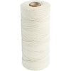 Creativ Company Cotton Thread, L: 700 m, qualité supplémentaire 12 6 6, env. 1 mm, léger naturel, 250 g 1 balle