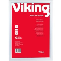Cadre à pression Viking non magnétique argent