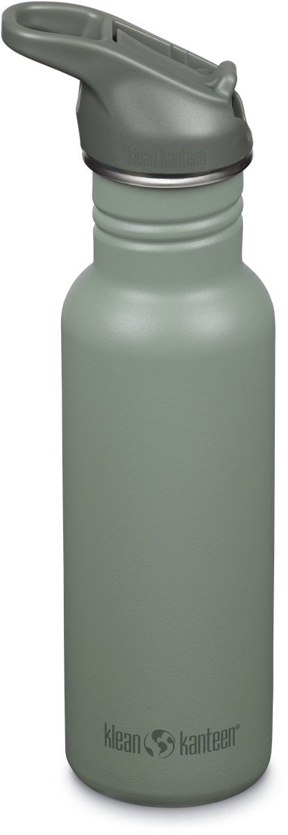 Bouteille de boisson Klean Kanteen - Classic étroite - Sportdop avec flip - Spray marin - 532 ml
