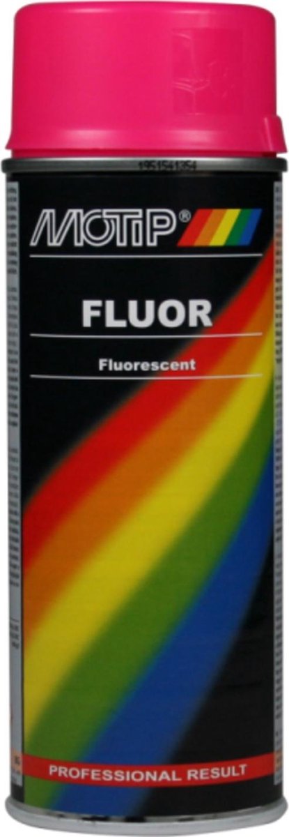 Motip 1051389 - vernis fluorescent rose bombe aérosol 400 ml | 1 pièce