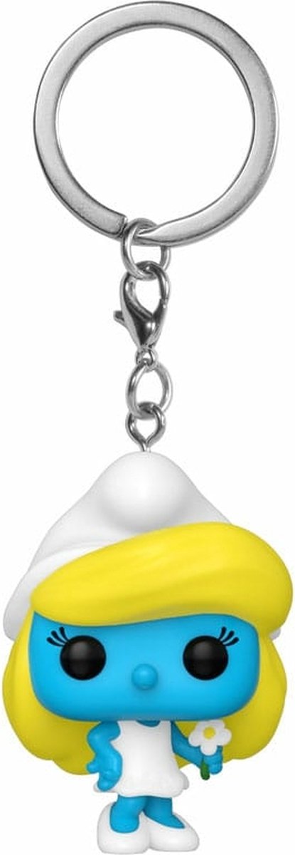 Funko-pop ! porte-clés de poche - les schtroumpfs : schtroumpfette