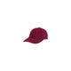 Casquette baseball rouge bordeaux