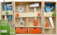 Vedes Spielmaus en bois Boîte à outils avec accessoires