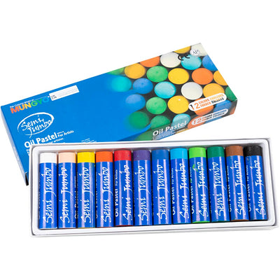 Creativ Company Mungyo Maxi Oliepastel, 12e.