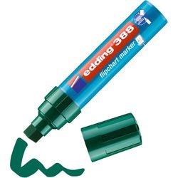 Marqueur pour tableau à feuilles edding 388 vert 4-12 mm