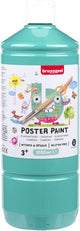 Peinture gouache Bruynzeel 1 litre turquoise