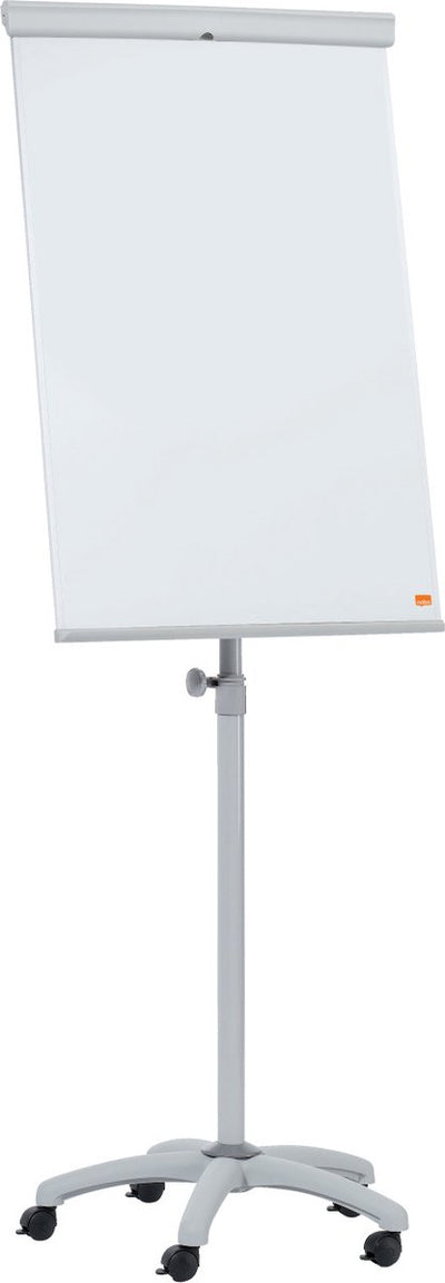 Tableau à feuilles mobile Nobo essence - magnétique - avec plumier - blanc