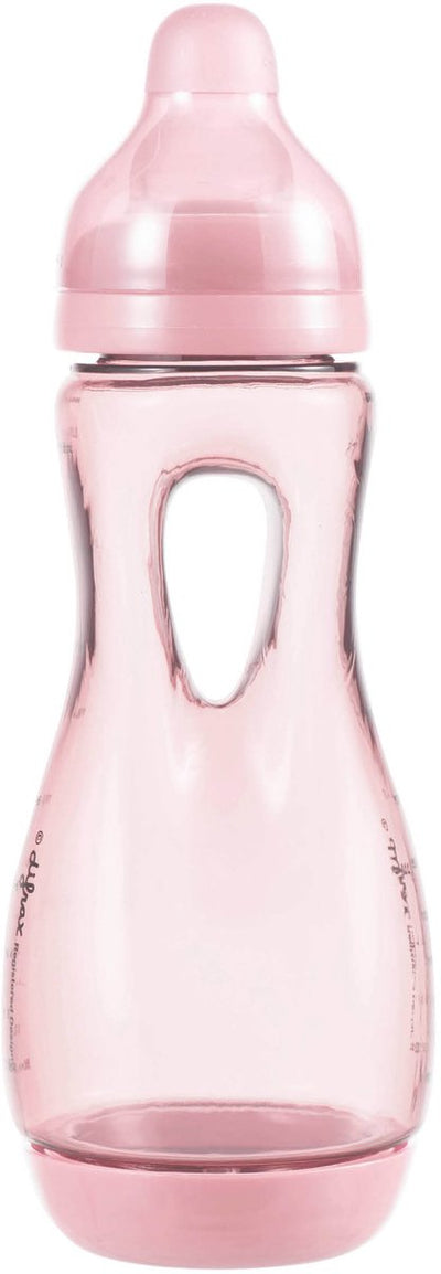 Flacon à anse Difrax - 240 ml - rose - anti colique