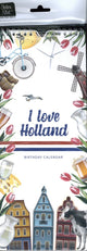 Calendrier d'anniversaire Interstat I Love Holland