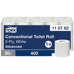 Papier toilette Tork 3 épaisseurs blanc