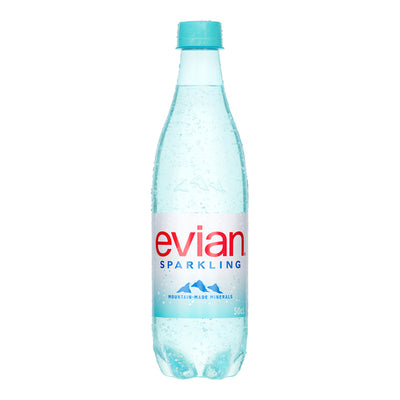 Evian pétillant 100% rpet (12x 50 cl)