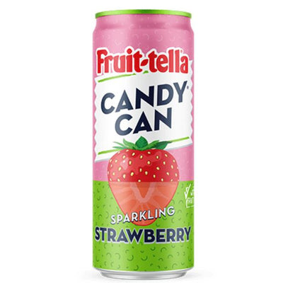 Boîte de bonbons fruit-tella fraise boîte 33 cl