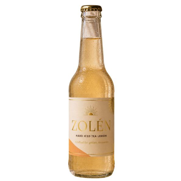 Soles thé glacé dur citron bouteille (24x 33 cl)