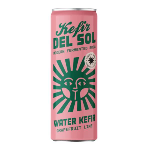 Kéfir del sol pamplemousse citron vert boîte (12x 25 cl)