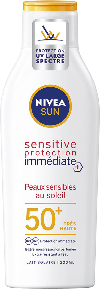 Nivea protecteur solaire anti-allergie sensible (200 ml) 50+ (200 ml)