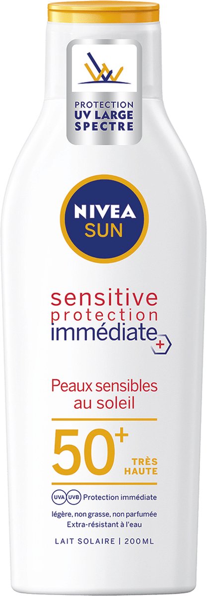Nivea protecteur solaire anti-allergie sensible (200 ml) 50+ (200 ml)