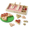 Party de pizza en bois Melissa Doug