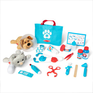 Melissa Doug examine le jeu de jeu Vet Vet Pet