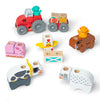 Set de jeu de la ferme Melissa Doug Blockables (56pc)