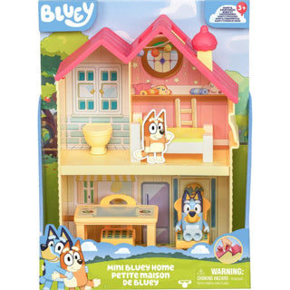 Moose Toys Bluey Mini Speelhuis avec meubles et figure de jeu