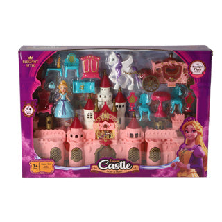 Ensemble château de princesse complet | 2 pièces