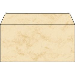 Enveloppes sigel dp074 marbre beige 50 pièces