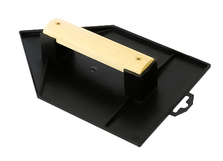 Mob 1063734 - planche à poncer en plastique noir. pointu27 x 18cm manche en bois | 6 pièces